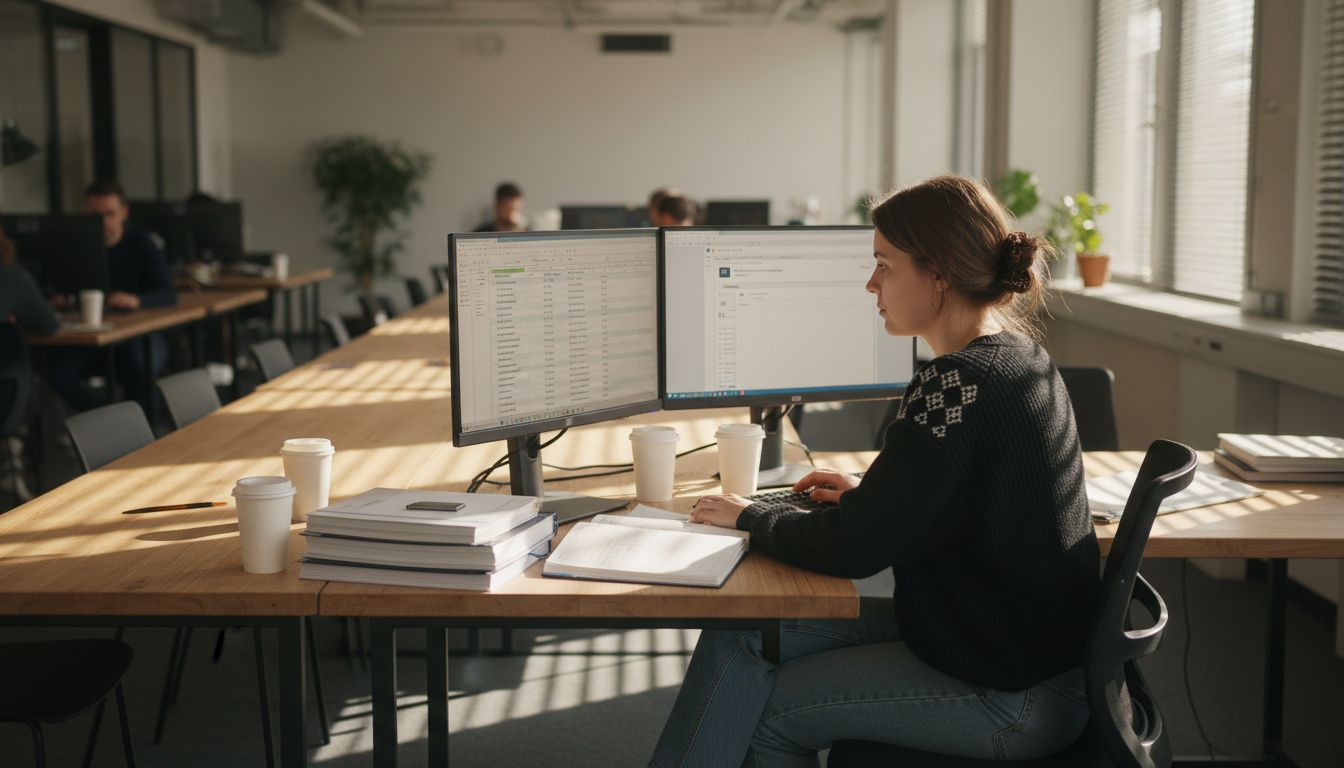 Employee extracting structured raw dataset