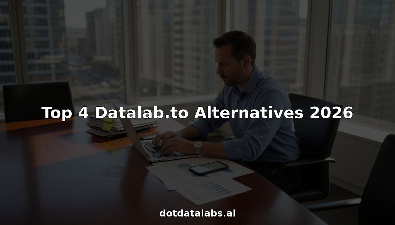 Analyst comparing document automation tools in office