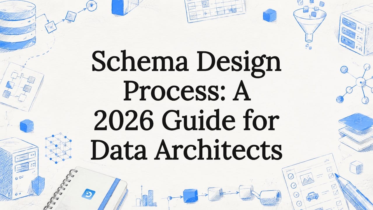 Decorative abstract data and server illustration framing