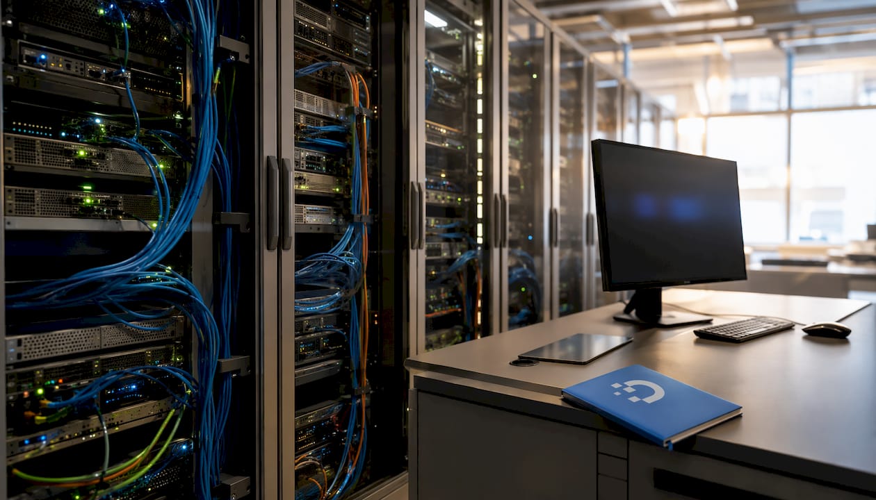 Server room illustrating ML data pipeline infrastructure