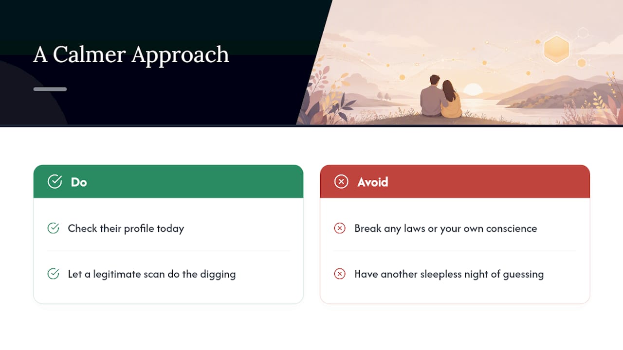 A Calmer Way to Look at This — overview diagram