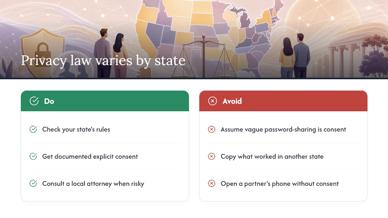 How Does Privacy Law Change Depending on Where You Live? — overview diagram