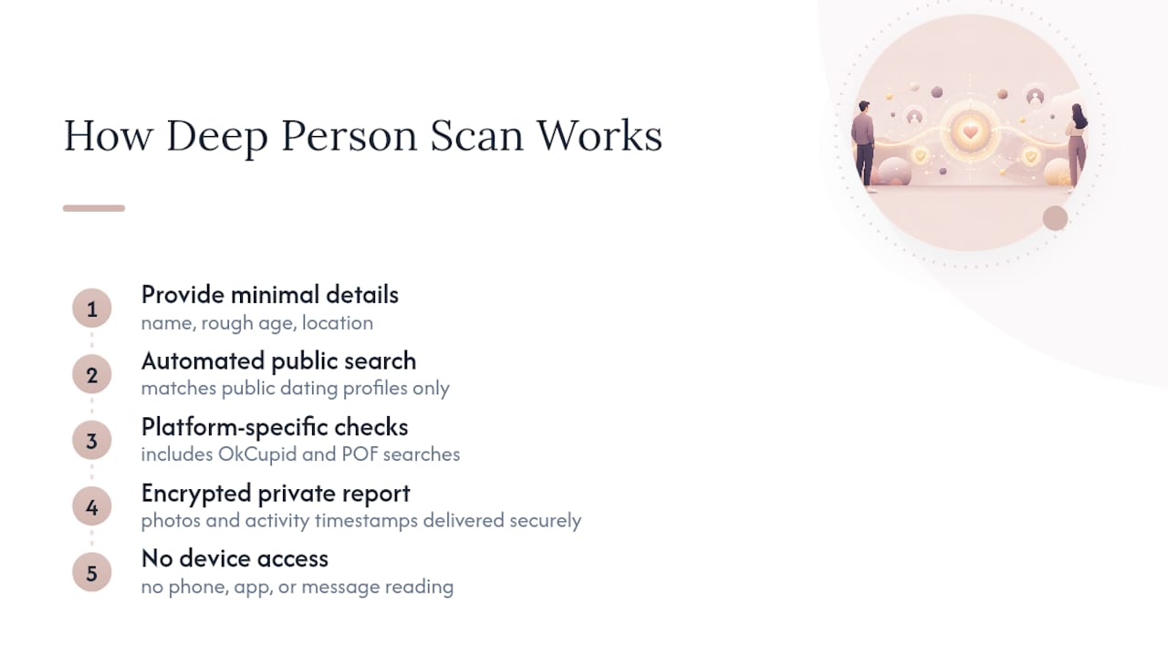 Run An Anonymous Deep Person Scan: What To Expect — overview diagram