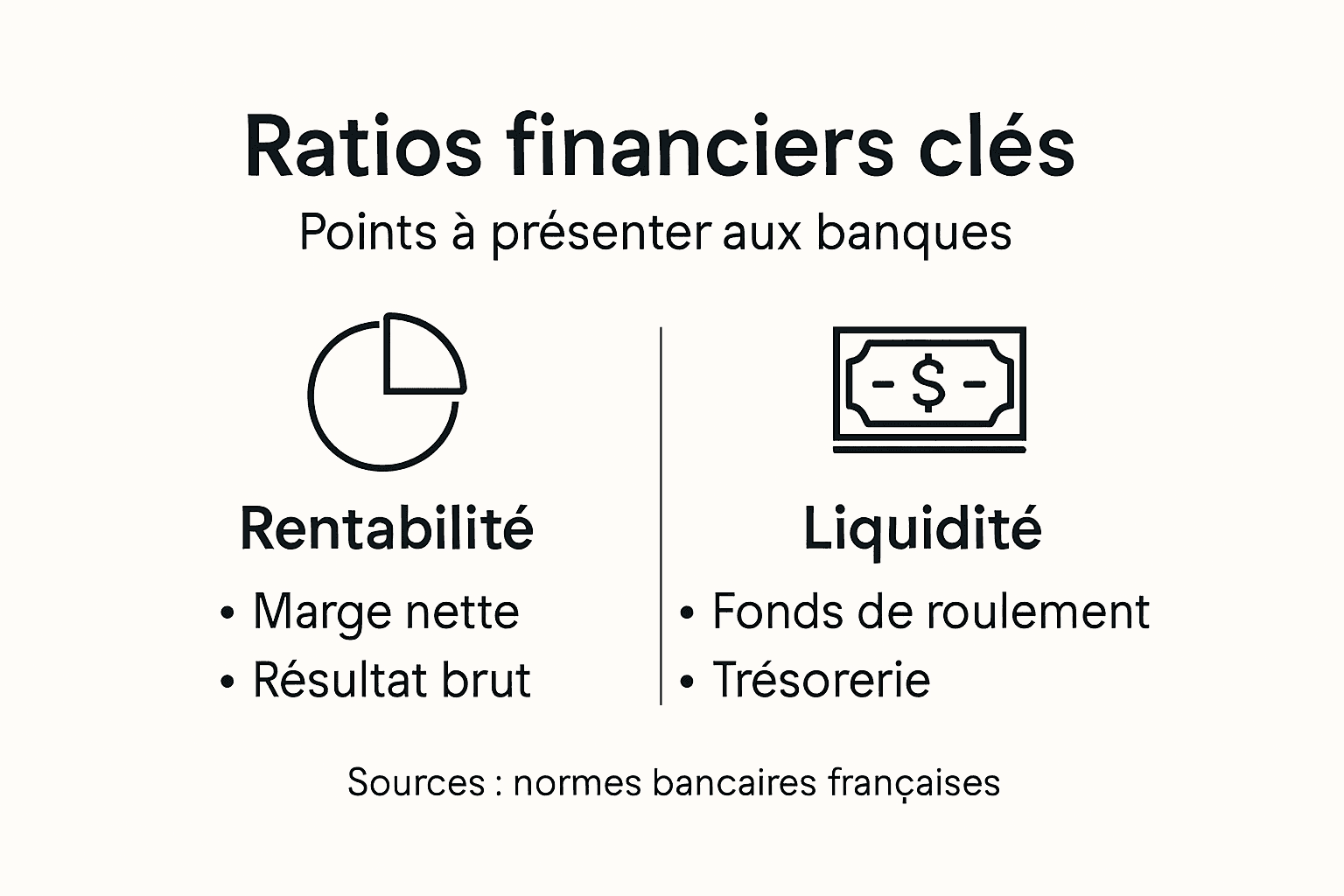 1771819607663 infographie sur ratios financiers du restaurant 2lC0Vx9qb7K ODkXfzvQD Visuel récapitulatif des principaux ratios financiers dans la restauration