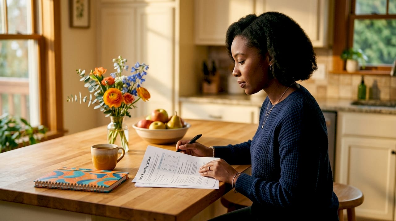 Professional reviewing urgent HVAC financing options
