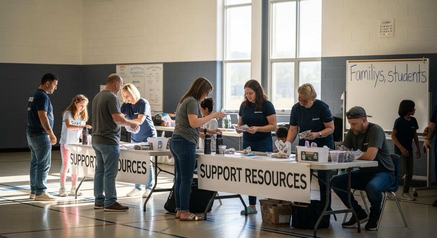 hurricane relief student family support