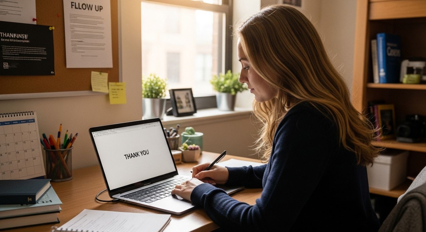 internship interview follow-up