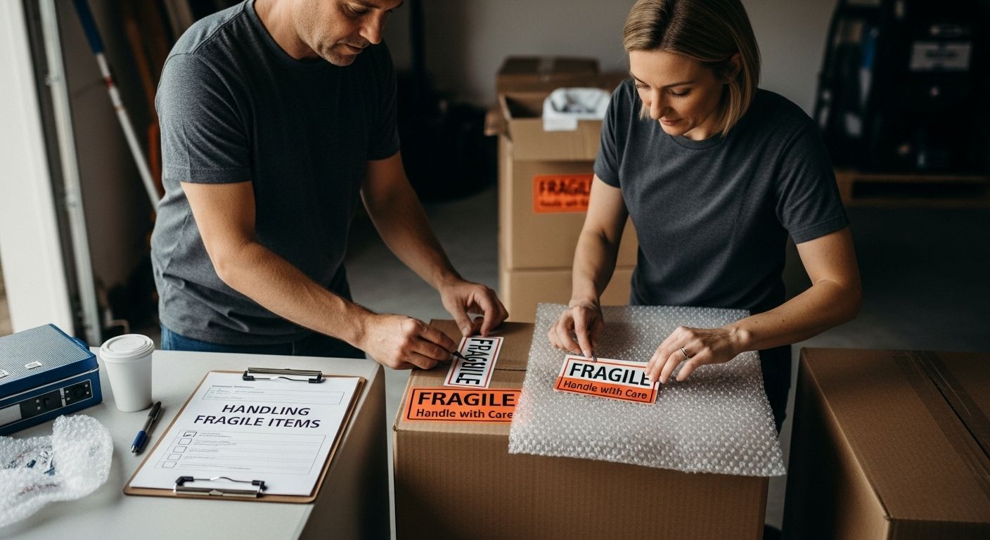fragile items moving