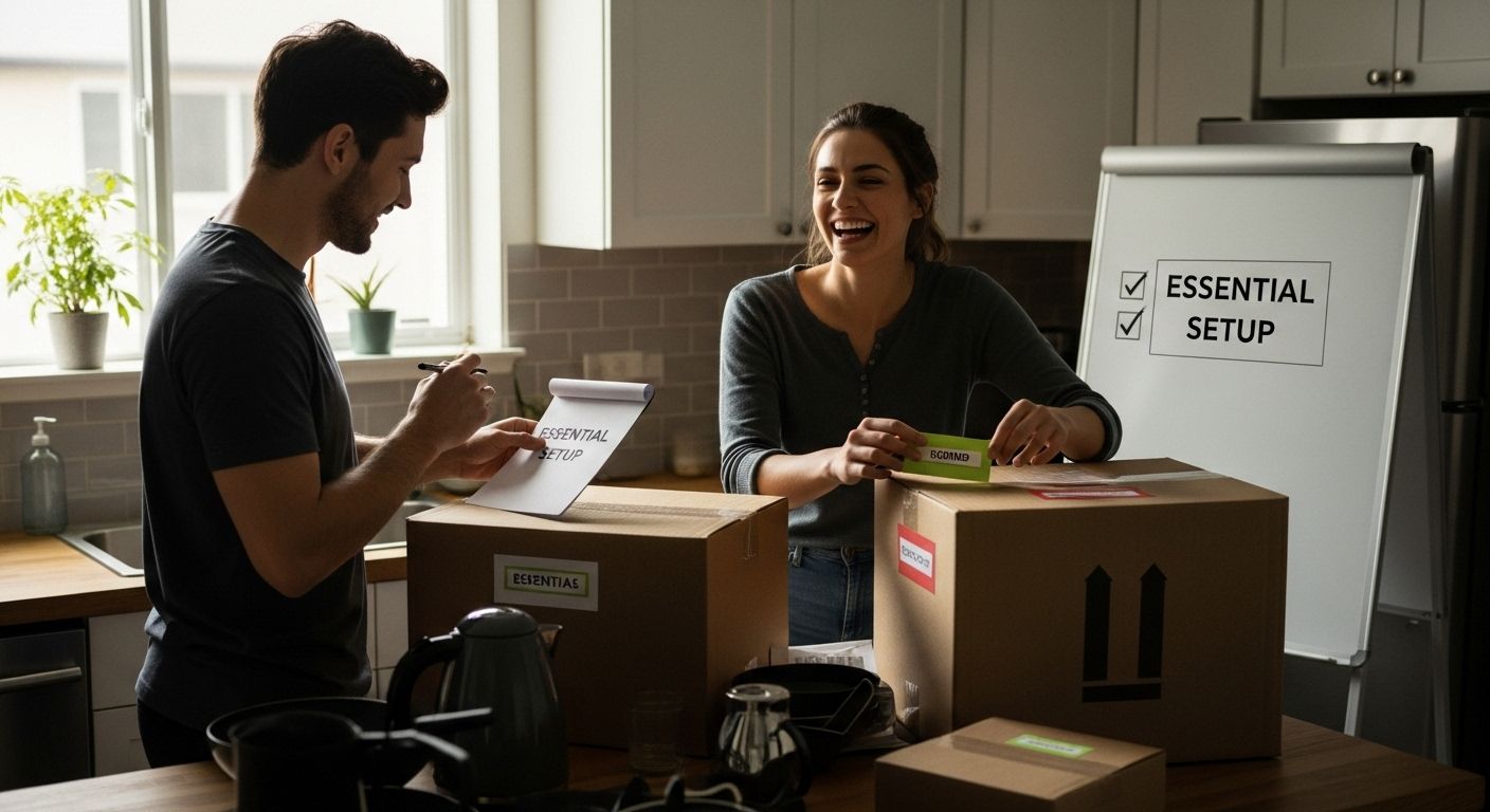 apartment setup move-in