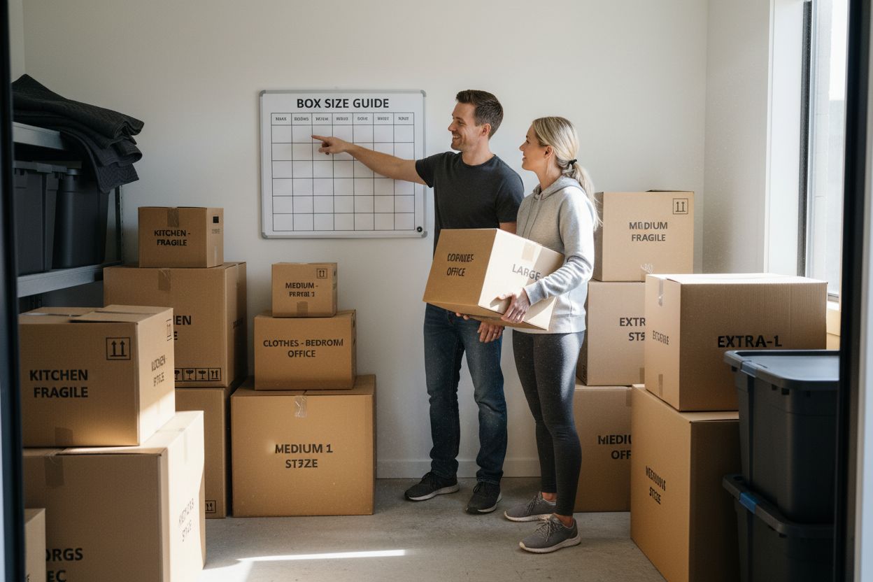 packing box sizes