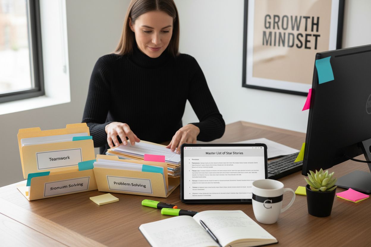 organizing interview stories