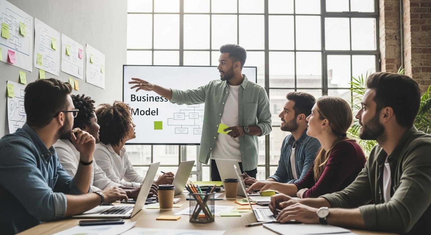 startup business model team