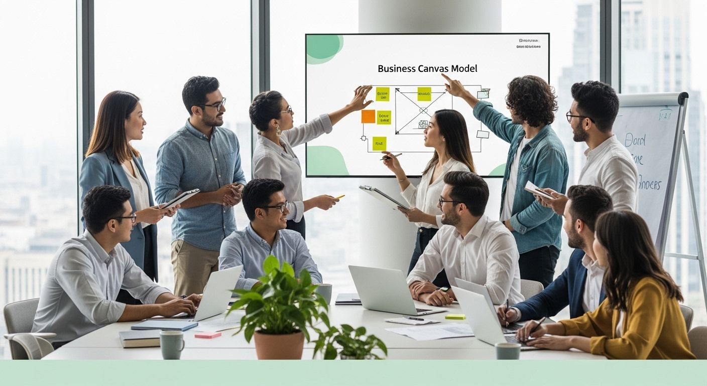 business canvas model team
