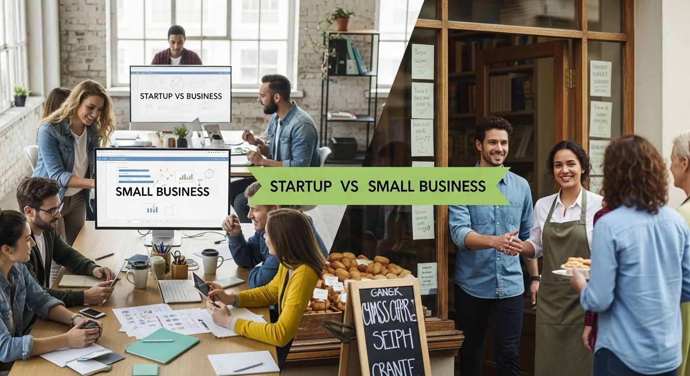 startup vs small business