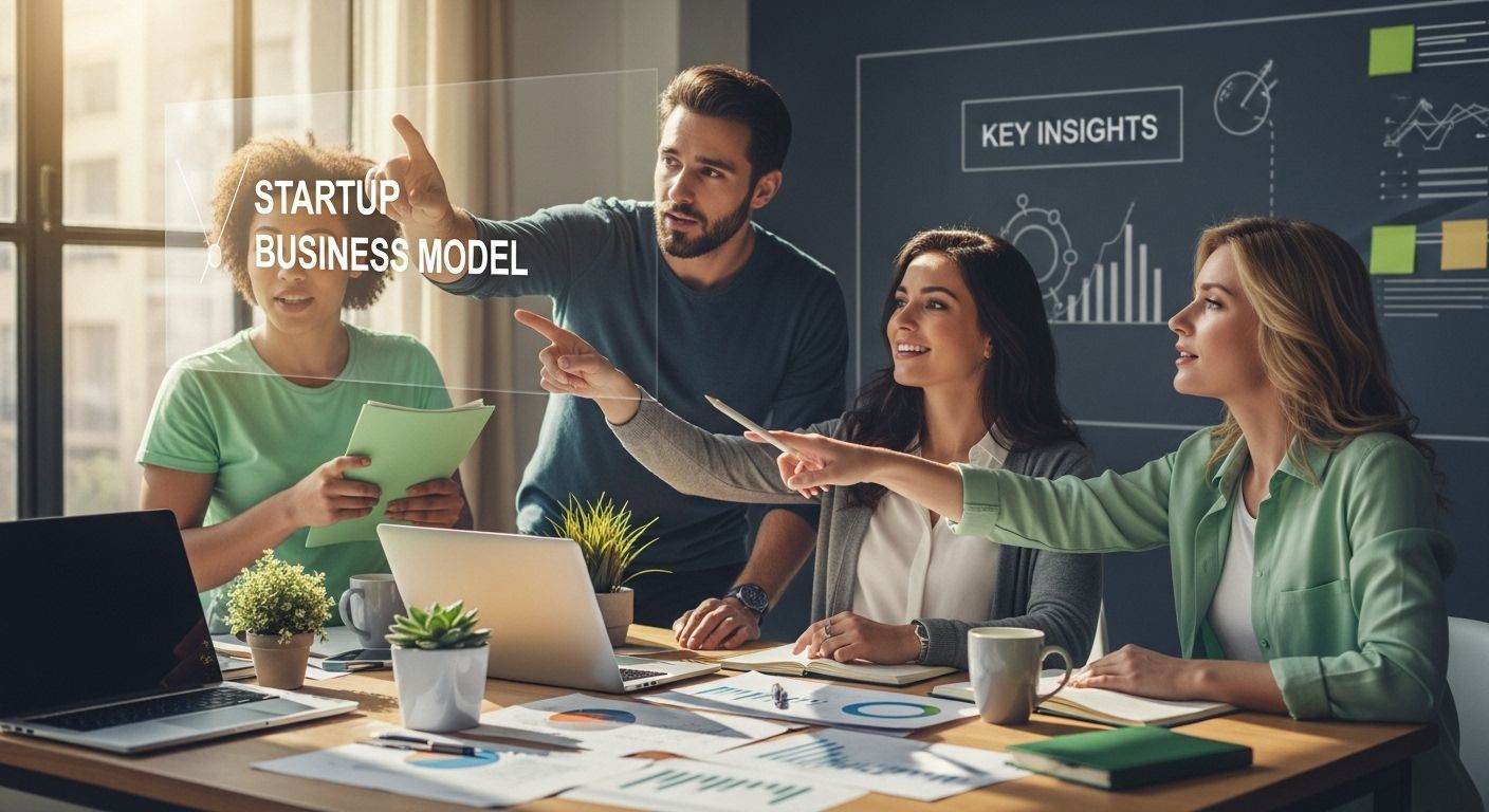 startup business model office