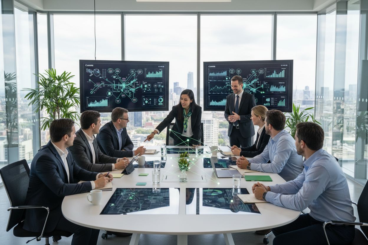 collaborative business meeting