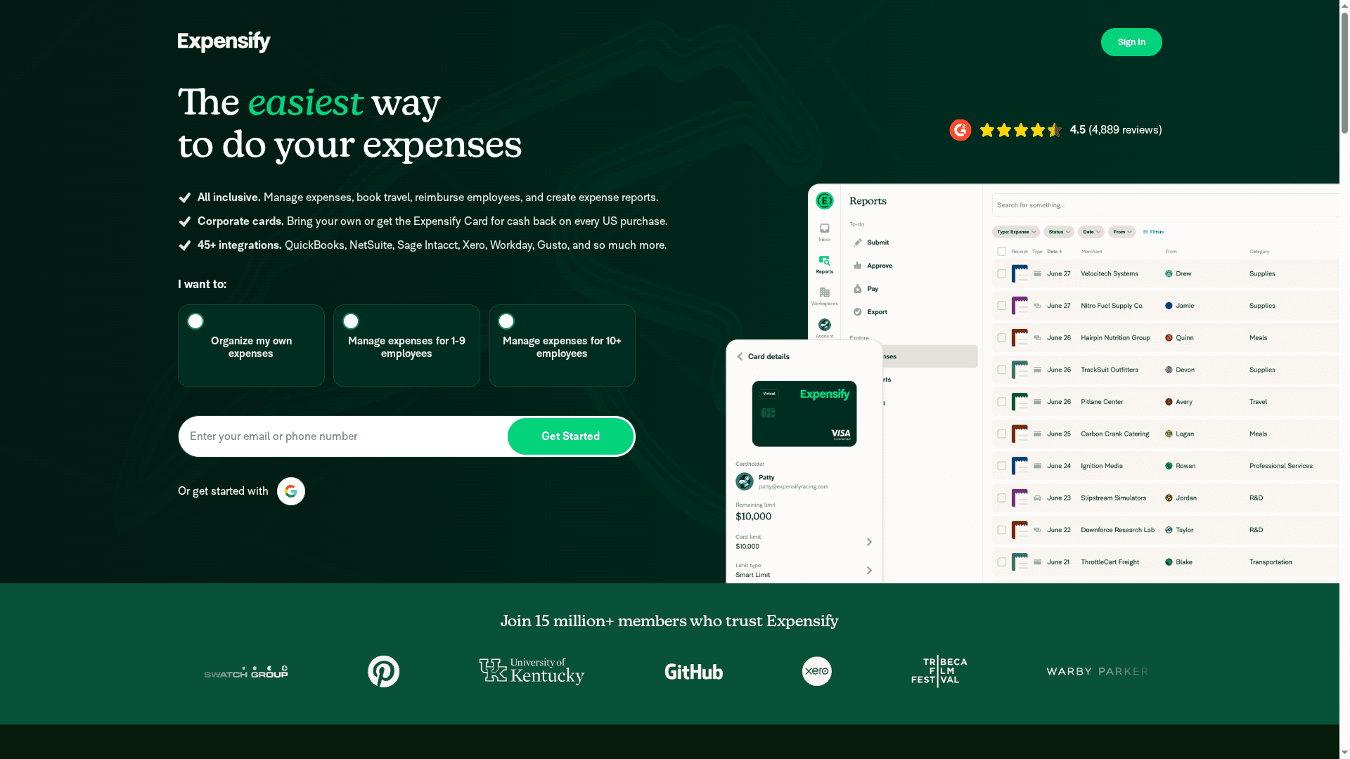 Product Screenshot
