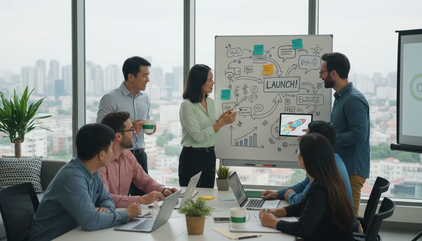 startup founders teamwork