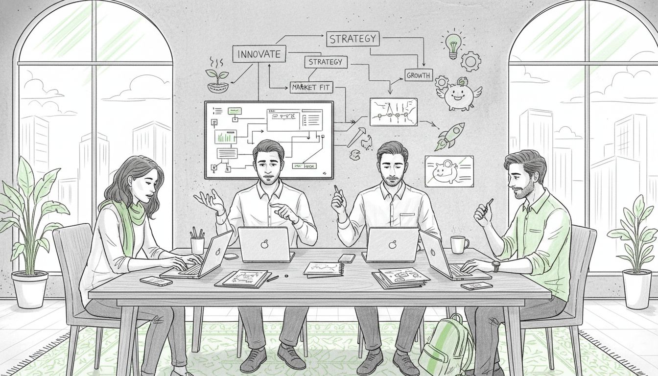 founders teamwork startup