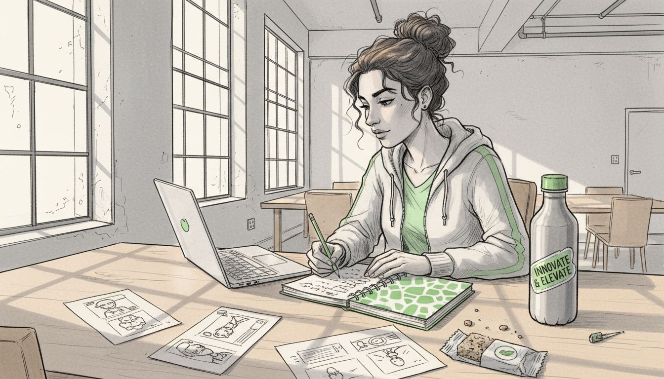 Entrepreneur drafting early adopter profile