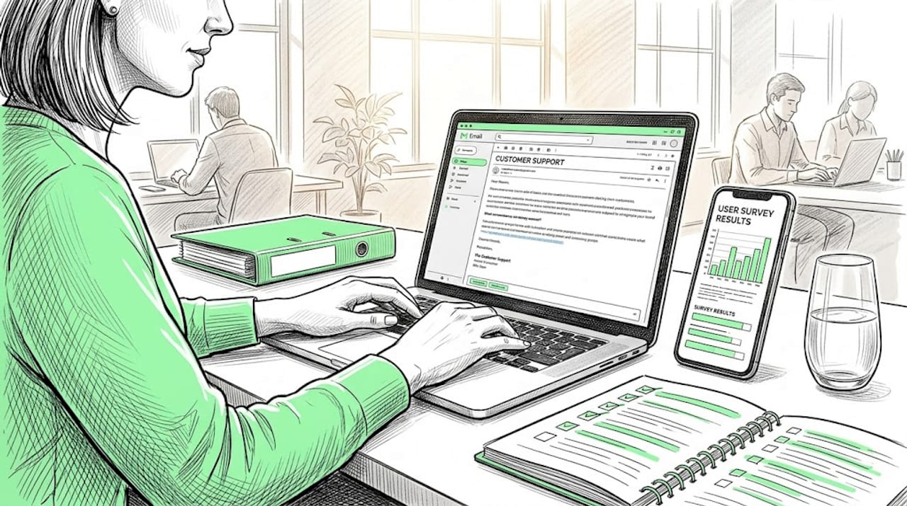 Product manager running manual MVP test