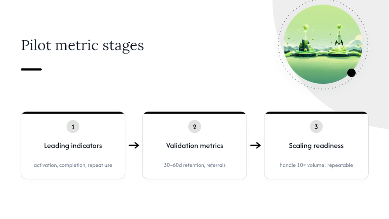 How to Measure Whether an Internal Venture Is Actually Working — overview diagram