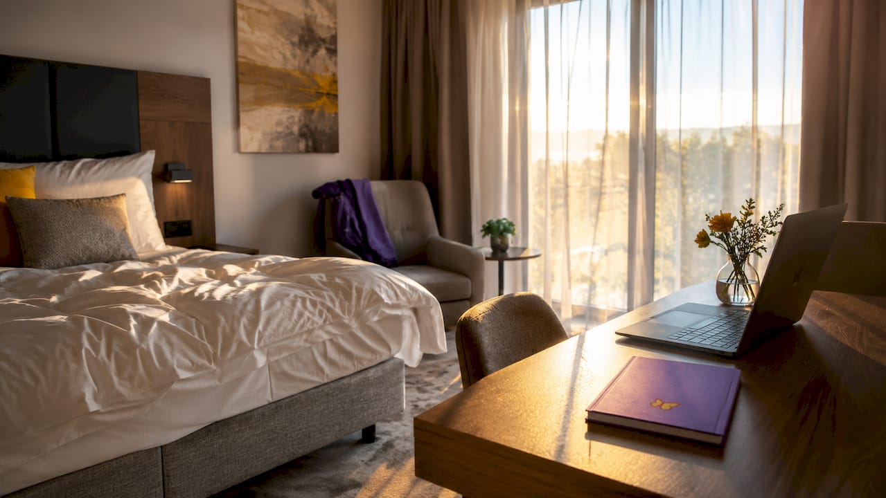 Vrhunsko opremljena hotelska soba