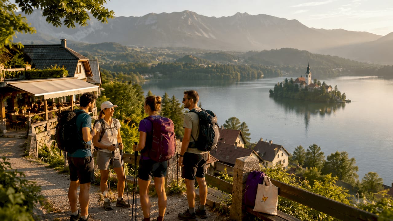 Pogled na Blejsko panoramo – biser slovenskega turizma