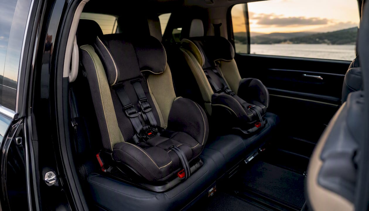 Child safety seats in private transfer vehicle