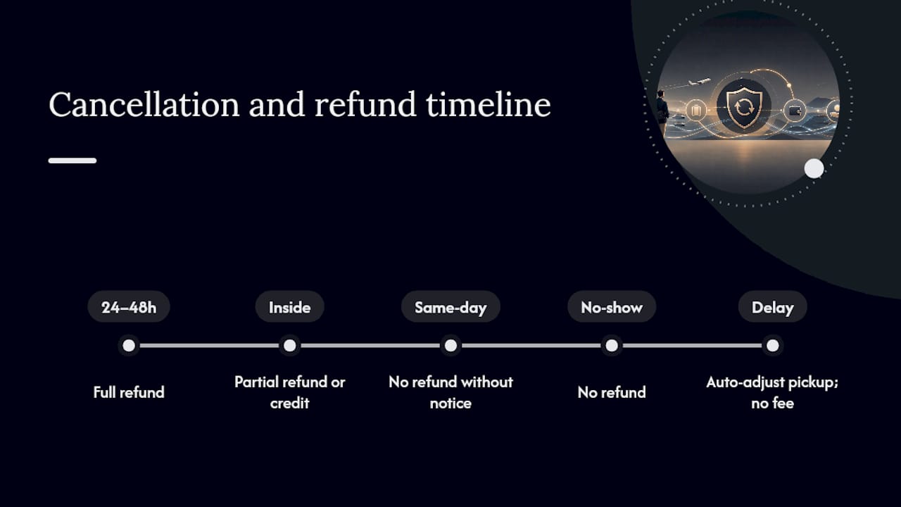 Diagram of premium transfer cancellation and refund policies