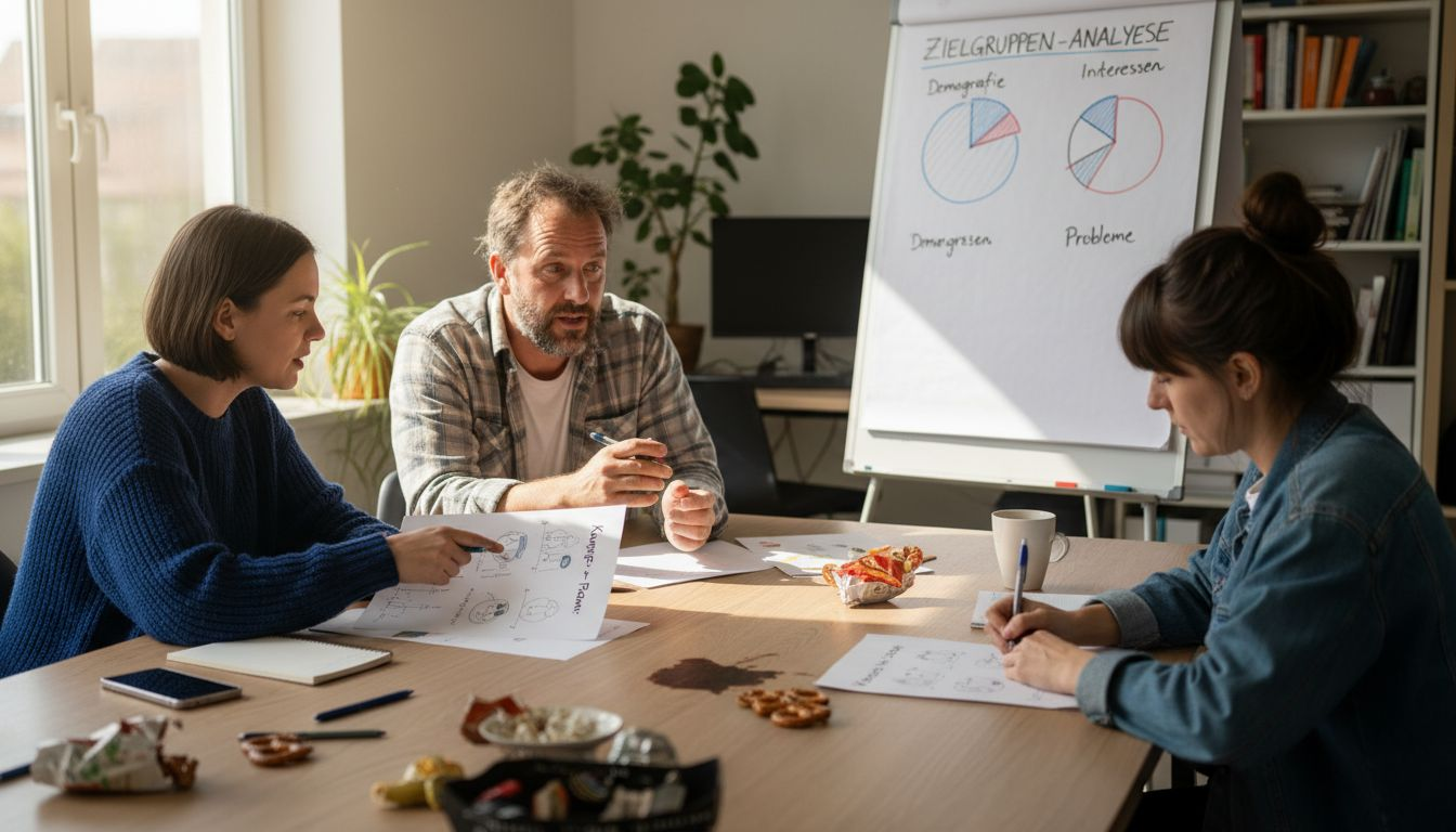 Das Marketing-Team erstellt detaillierte Profile seiner Zielgruppen, um sie besser zu verstehen und gezielt anzusprechen.