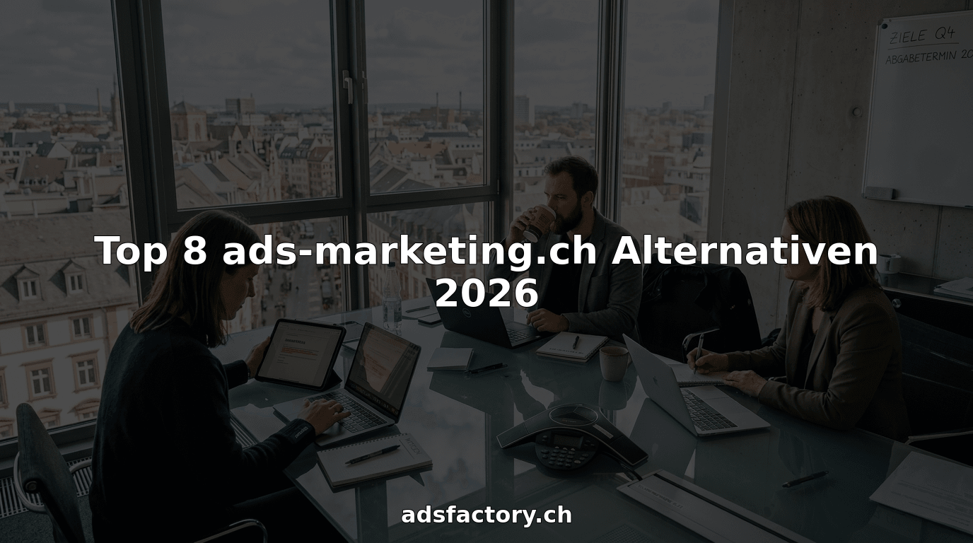 Das Marketing-Team sitzt gemeinsam an einem vollgepackten Besprechungstisch und diskutiert neue Ideen.