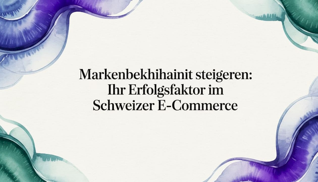 Stilvolles Titelbild, eingerahmt von zarten Aquarellstreifen