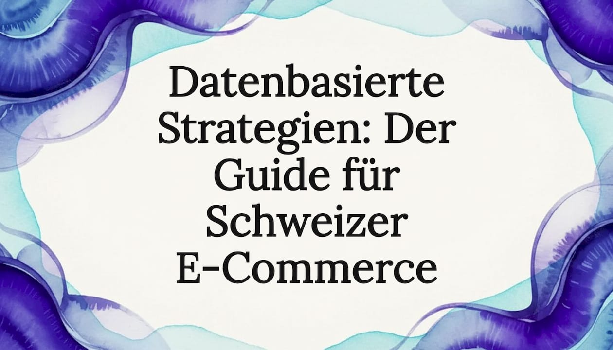 Verspielte Titelseite mit einem Rahmen aus Aquarellbändern – ideal zur dekorativen Gestaltung