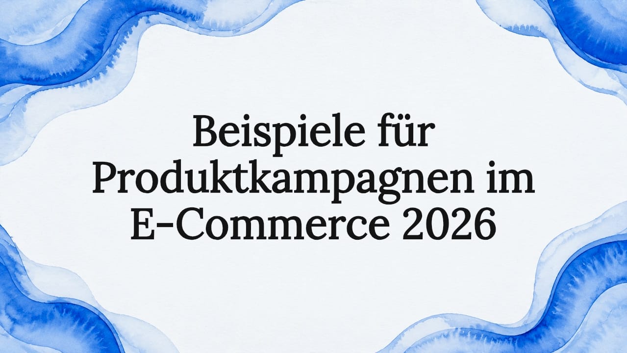 Dekorativer Aquarellrahmen im Editorial-Stil als Blickfang für die Titelseite