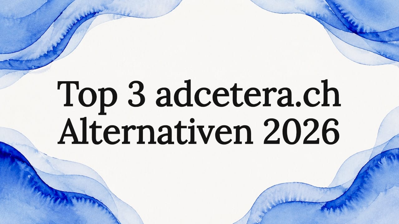 Aquarellrahmen als stilvoller Akzent für den Titelbereich