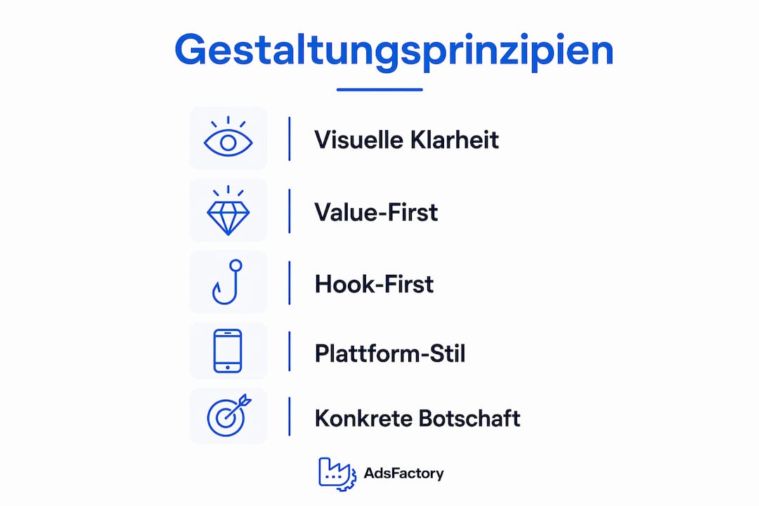 Infografik: Erfolgsfaktoren für wirkungsvolles Ad Creative Design