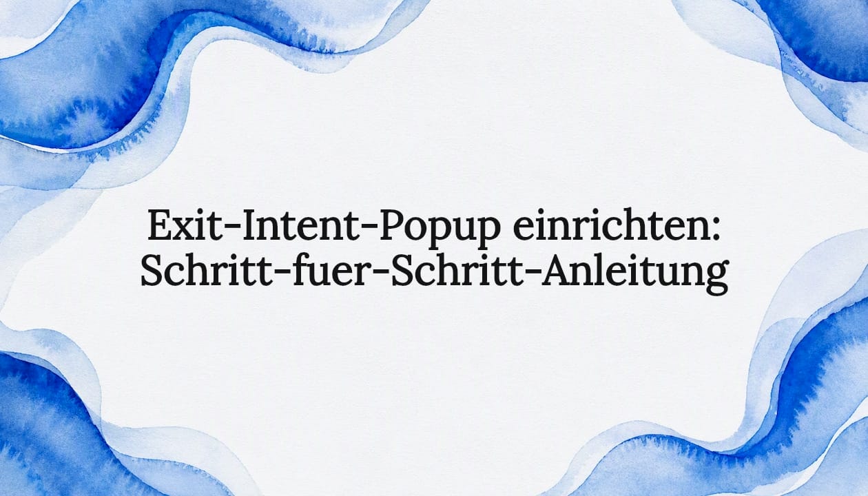 Stimmungsvolle Titelbild-Gestaltung