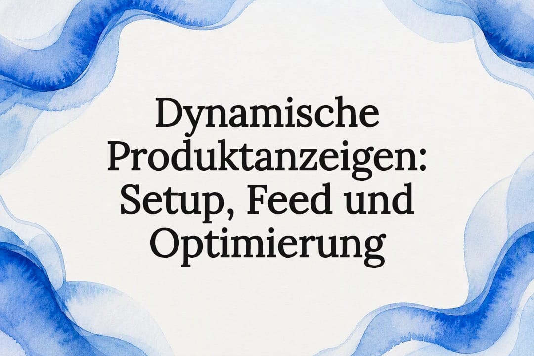 Dekorative Titelseiten-Illustration für dynamische Werbeanzeigen