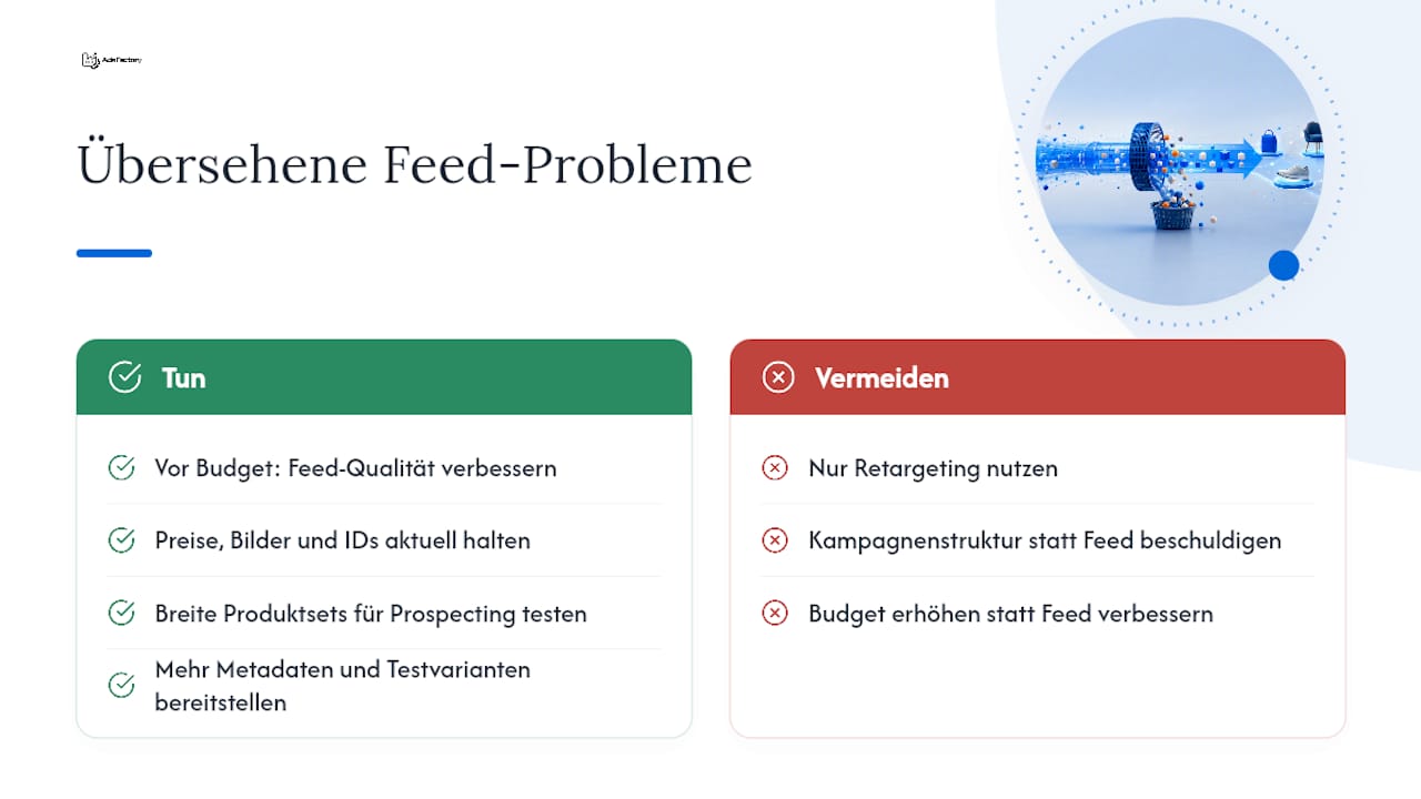 Was die meisten Ratgeber bei dynamischen Anzeigen uebersehen — overview diagram