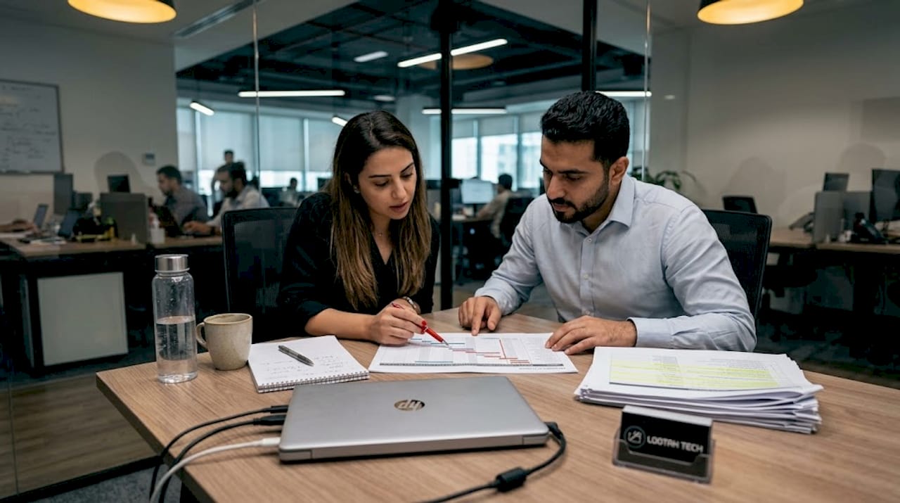 Project managers discuss technology plan details