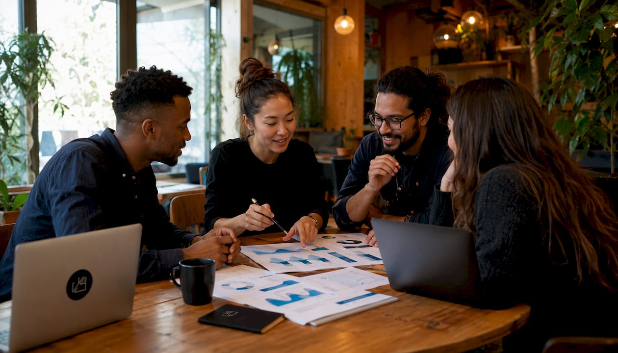 IT team planning modernization roadmap collaboratively