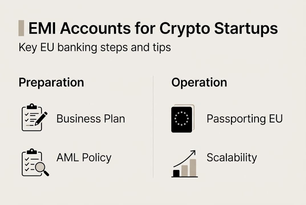 Infographic on EMI setup steps and tips