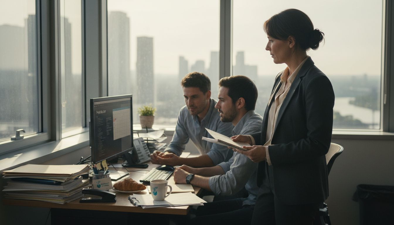 Une directrice assiste à des comportements sexistes au sein de son entreprise.