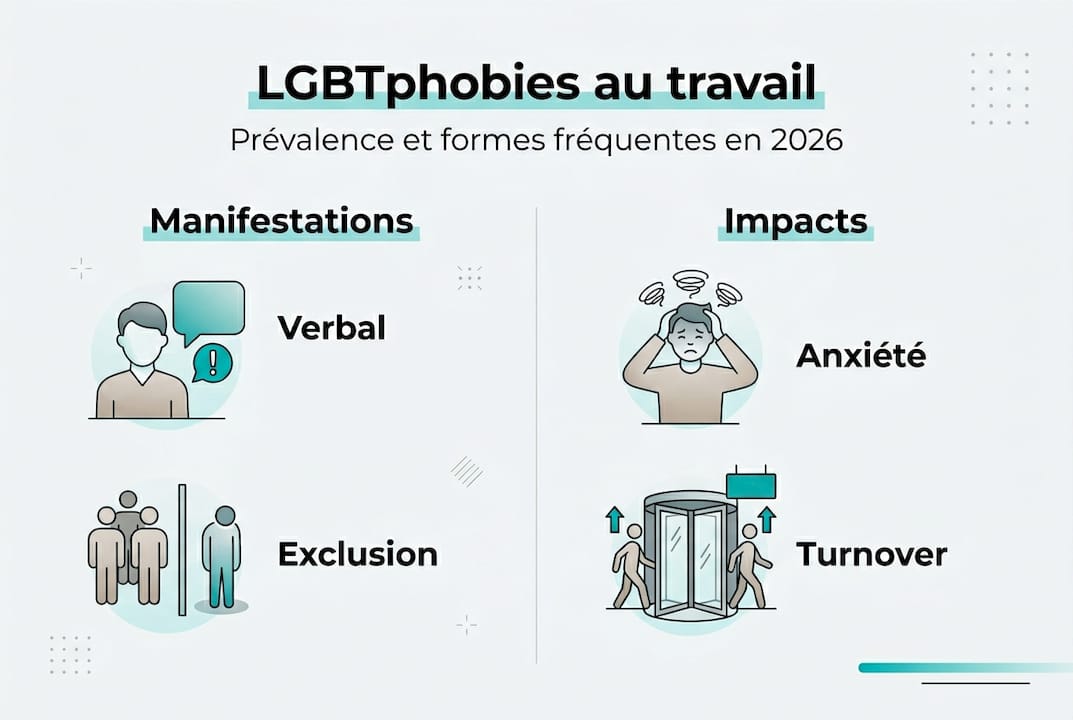 Panorama chiffré sur l’ampleur des discriminations LGBT+ en milieu professionnel