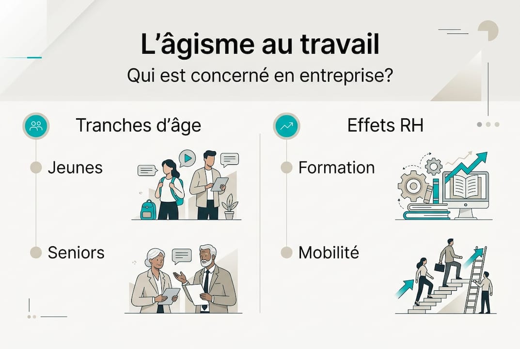 L’âgisme au travail : ce que révèle notre infographie