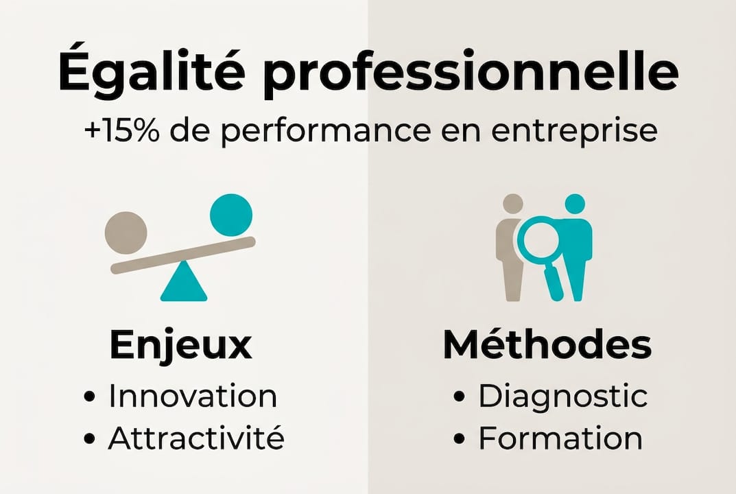 Infographie : comment l’égalité professionnelle booste la performance en entreprise