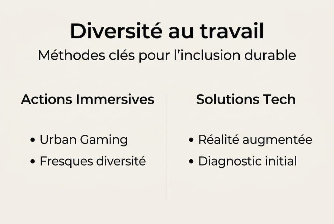 Infographie : les meilleures pratiques pour favoriser la diversité en entreprise