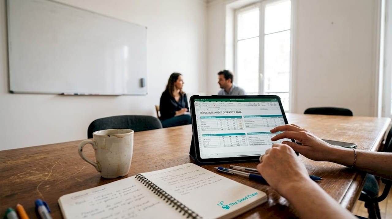 Consultante en ressources humaines spécialisée dans l’audit et l’analyse de la diversité, j’anime des réunions afin d’accompagner les entreprises dans leurs démarches d’inclusion.