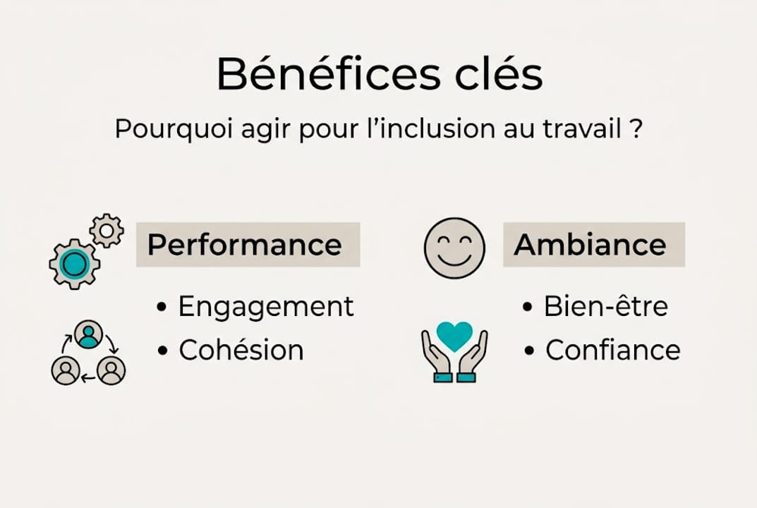 Infographie : pourquoi adopter une politique contre les discriminations est un véritable atout